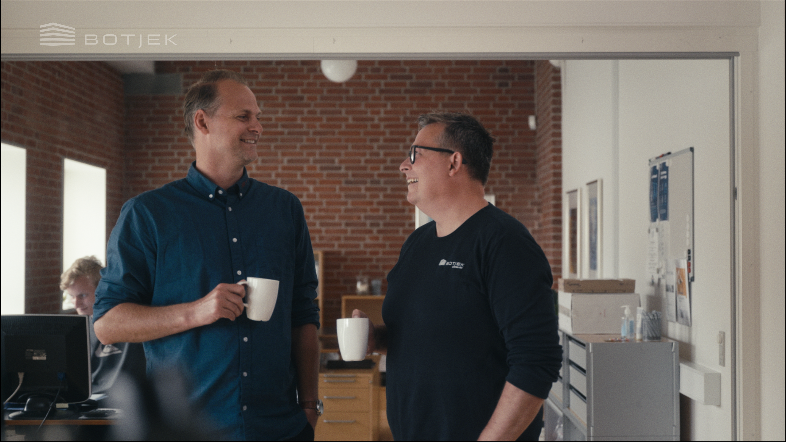 Gert og Jacob sparrer med hinanden